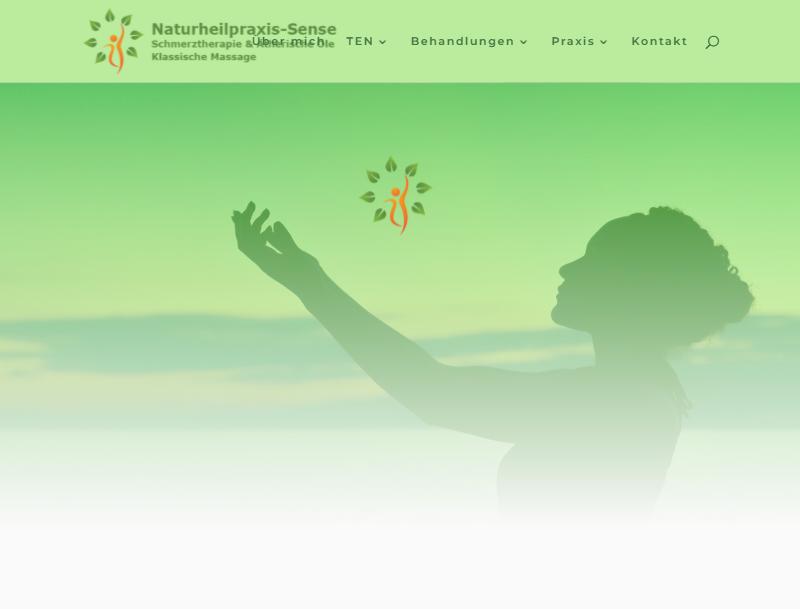 Startseite der Naturheilpraxis Sense