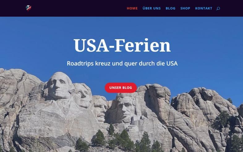 Startseite des Reiseblogs USA-Ferien